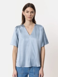 Dakota 43 Blouse Light blue