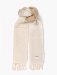 Camilla Mohair Scarf White