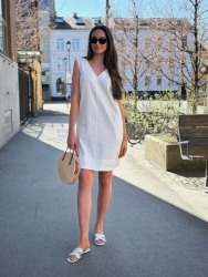 Penny Dress Star White