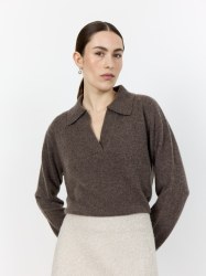 Eloise 5 Pullover Coffee Melange