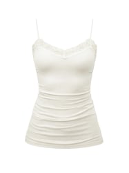 Lace Slip Top Cream