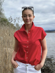 Lavina Top Mars Red