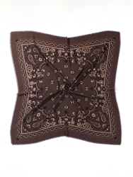El Paso Scarf Mørk Brun