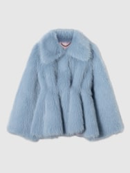 Ellie Fake Fur Ice Blue