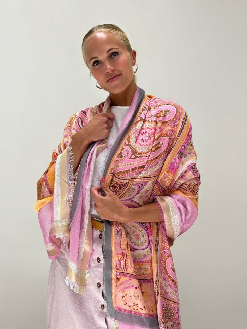 Francesca Scarf Pink