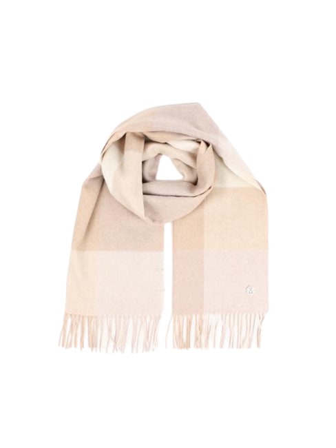 Trio Wool Scarf Beige