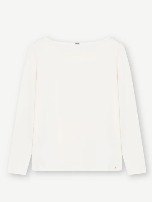 Jill LS T-shirt Offwhite