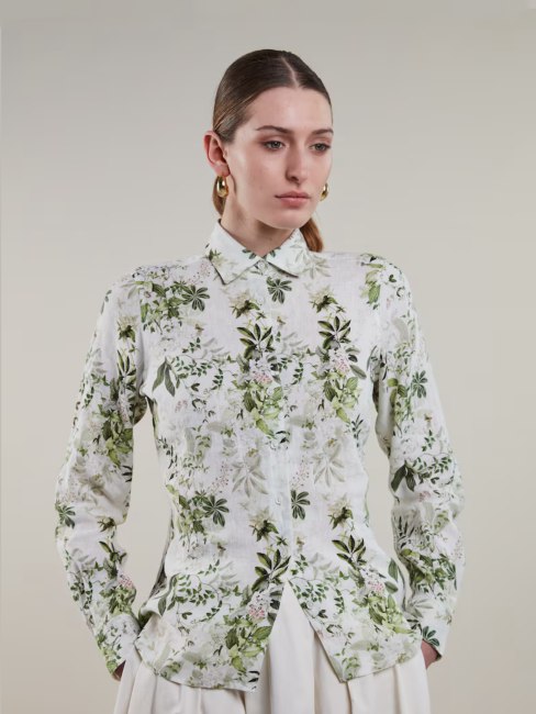 Sofie Shirt Green Multi