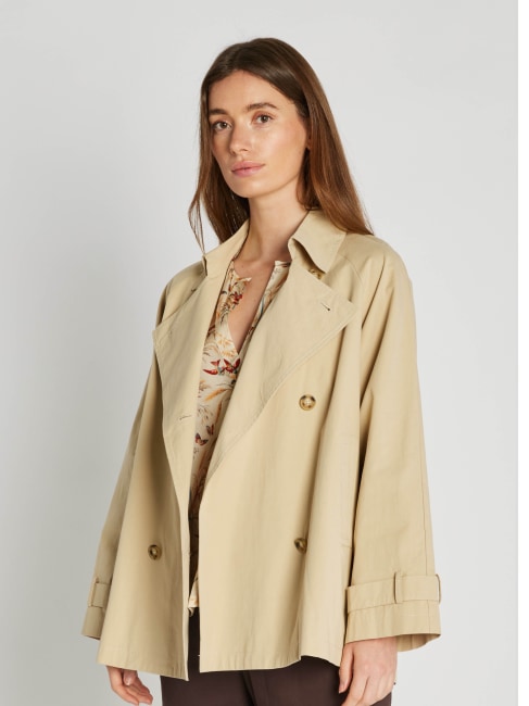 Marlon Trench Coat Peyote