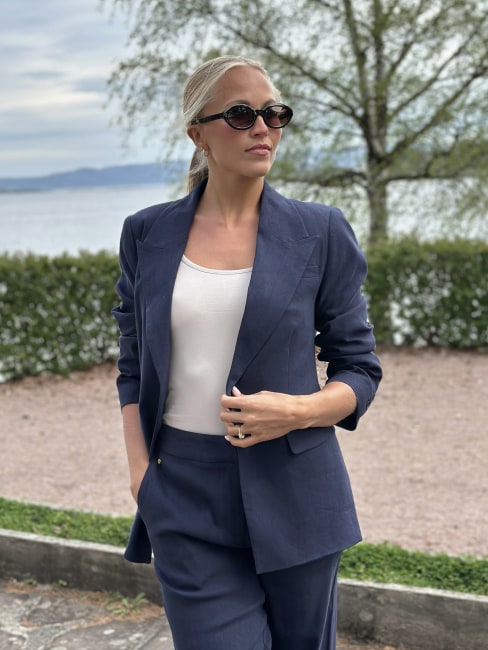 Summer Blazer Indigo
