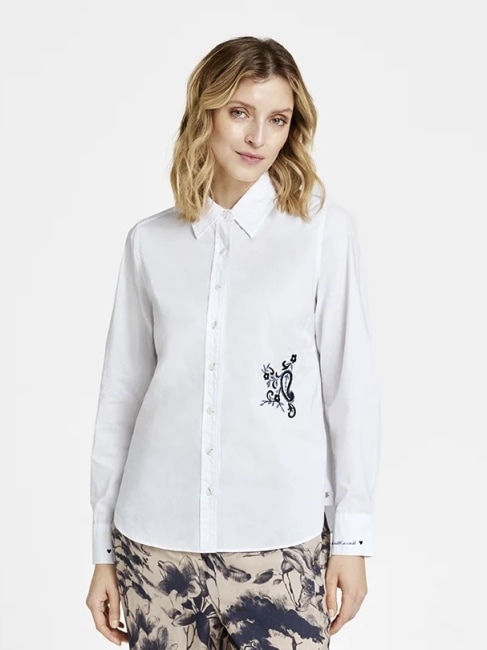 Carmen shirt Bright White