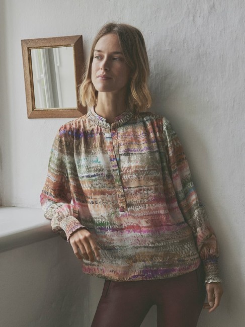 Sikka Blouse Multi Col Print
