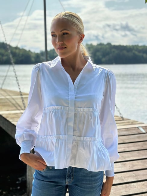 ISLA SOLID 95 Shirt White