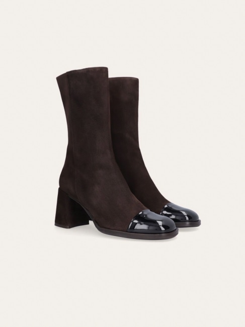 Boot A9298 Brown & Black