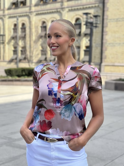 Blaine top Multi Colour