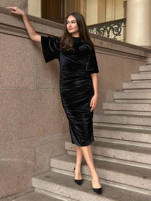 Lena Dress Black