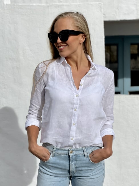 Linen Shirt White