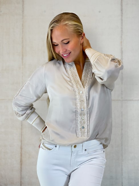 Hazel Shirt Ivory 40