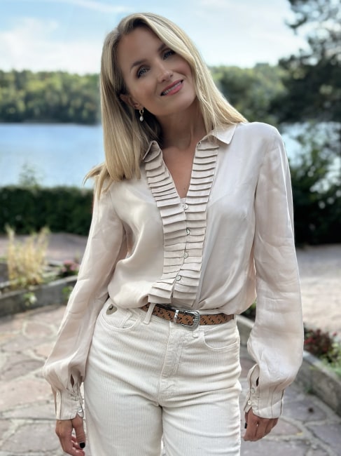 Carmen Shirt Cream