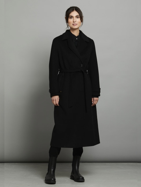Sabotage Coat Black