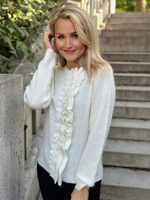 Shanne Rib Knit Offwhite