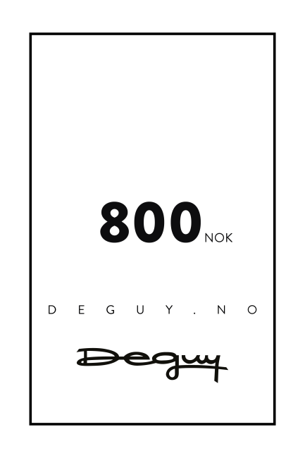 Gavekort 800