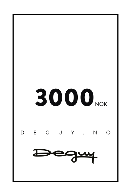 Gavekort 3000