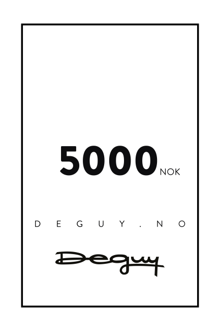 Gavekort 5000