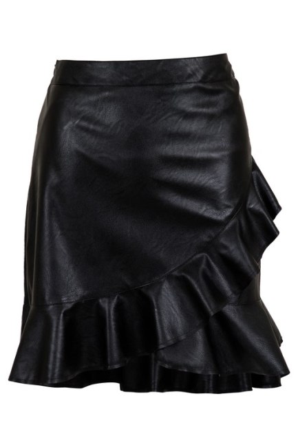 Frilla PU Skirt