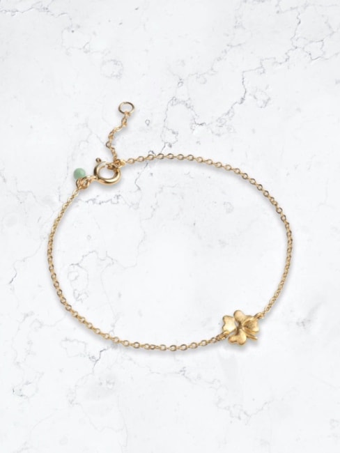 Bracelet Organic Clover Gold