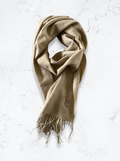 Cashmere Scarf Sand