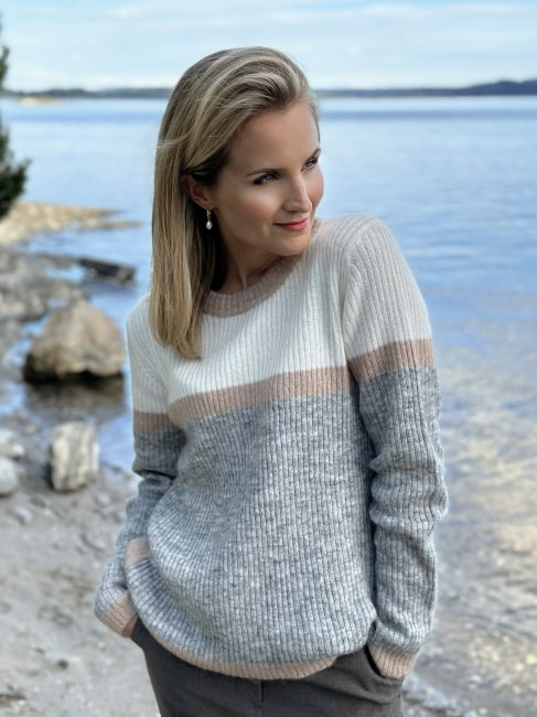 Shanne Rib Knit Drizzle