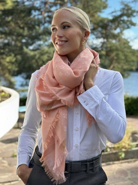 Janet Silk Scarf ROSE