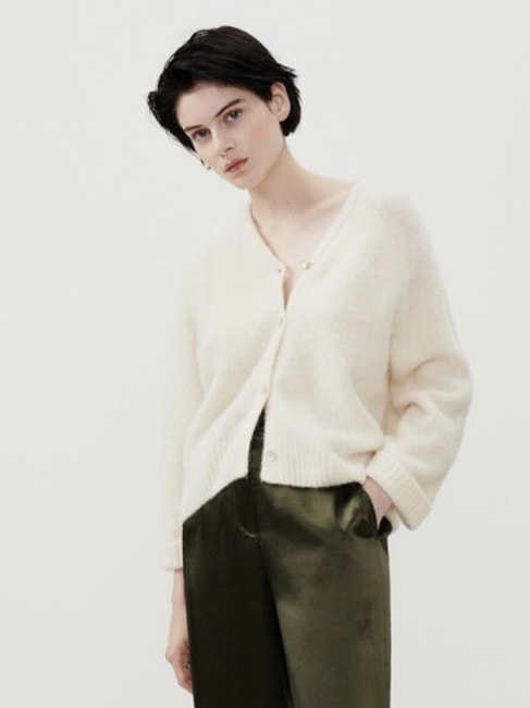 East Cardigan Offwhite