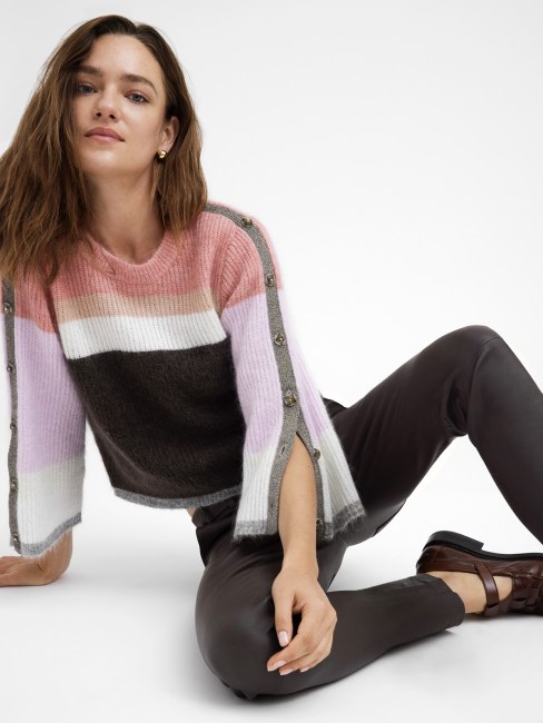 Sherry Button Knit Mulch