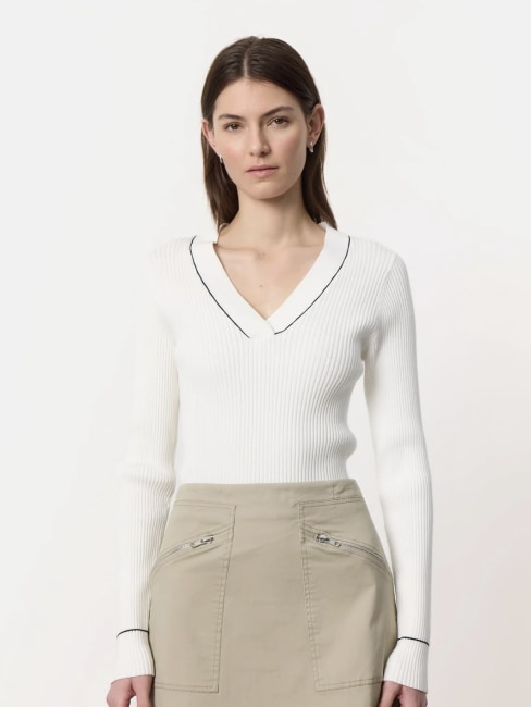 Fallulah 1 Pullover Star White