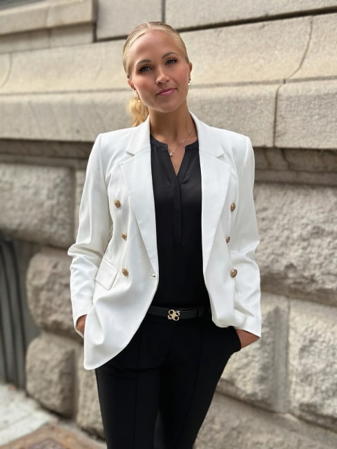 Lexington Blazer 124 Star White