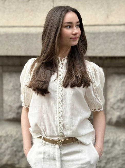 Molly Shirt Jet stream