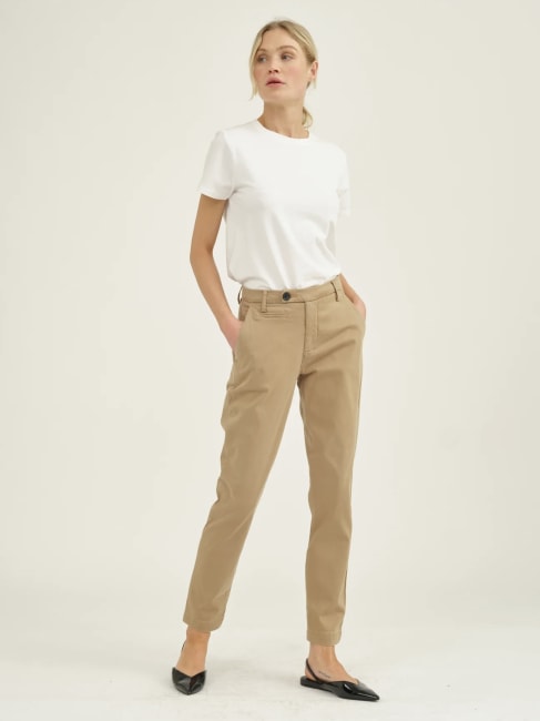 Anika Support Chino 28 Lead Brown