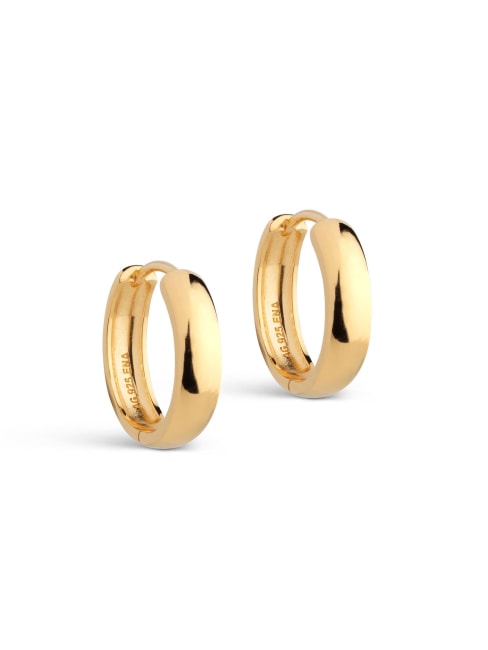 Hoops Classic Wide 20mm Gold