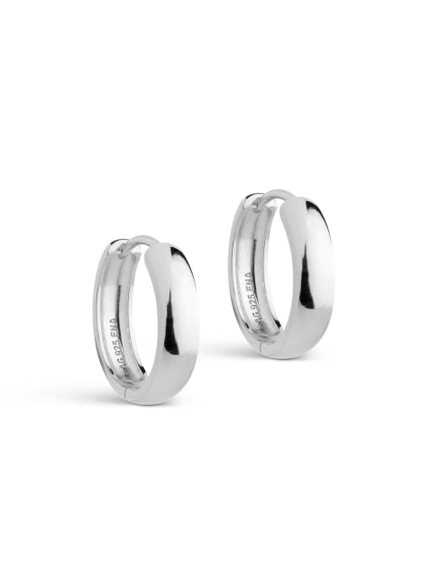 Hoops Classic Wide 20mm Silver