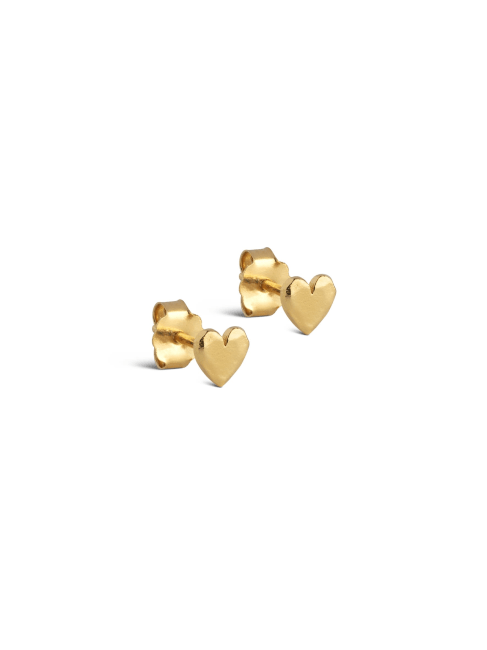 Studs Heart Gold