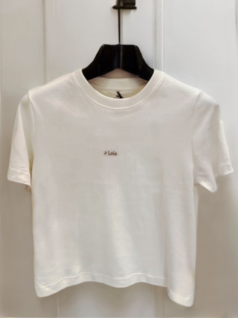 Cherry Tee Offwhite