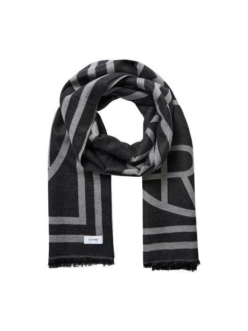 Hartley 1 Scarf Dark grey