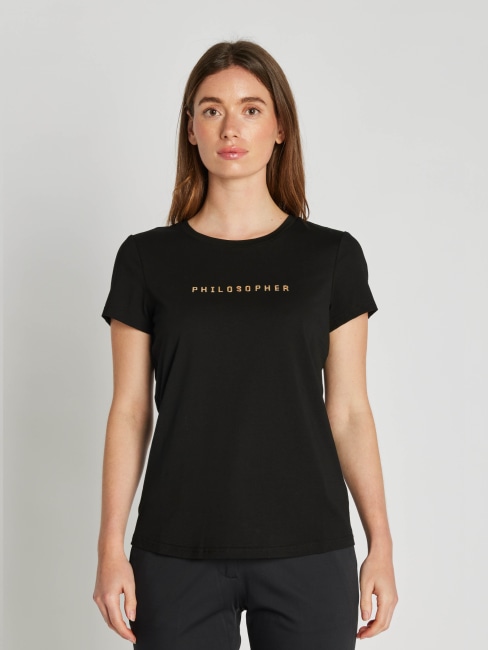Philosopher Tee 125 Black M