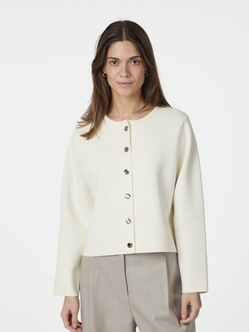 Limi Knit Cardigan Offwhite