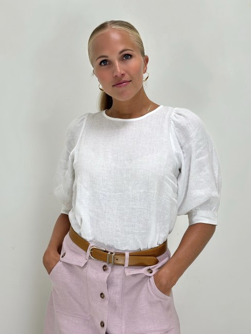 Carmen Blouse White