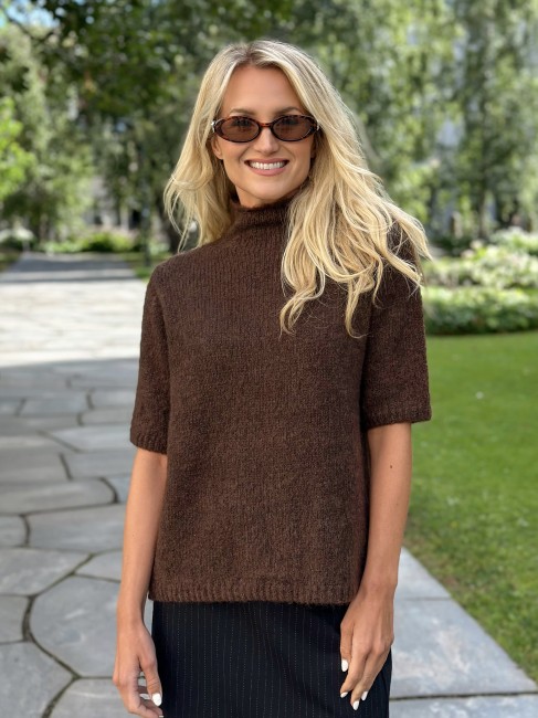 Noreen 6 Pullover L894 Coffee