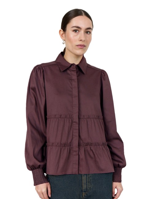Isla Solid 95 Shirt Fudge