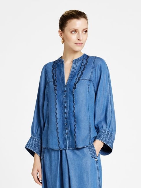 Kaisa, shirt Washed Blue